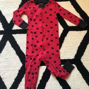 Hanna Andersson ladybug bodysuit 2T/85cm